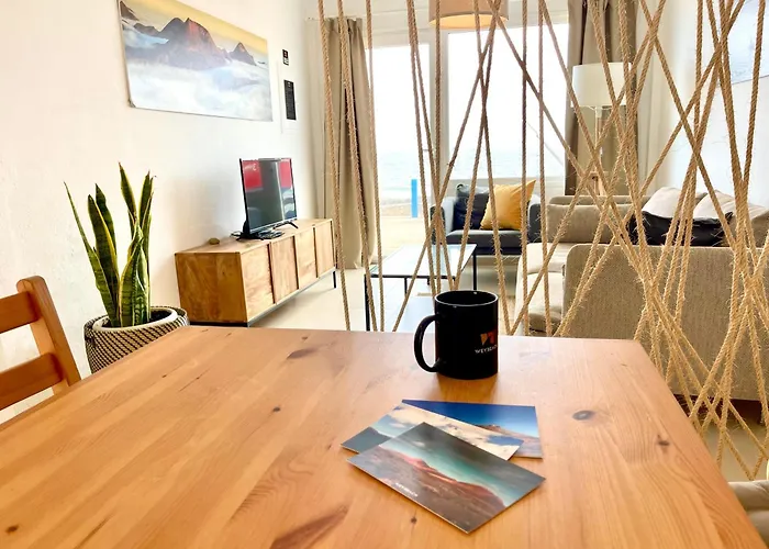 公寓 Weybeach1 -shared Terrace,ocean View,sea Frontline 拉桑塔